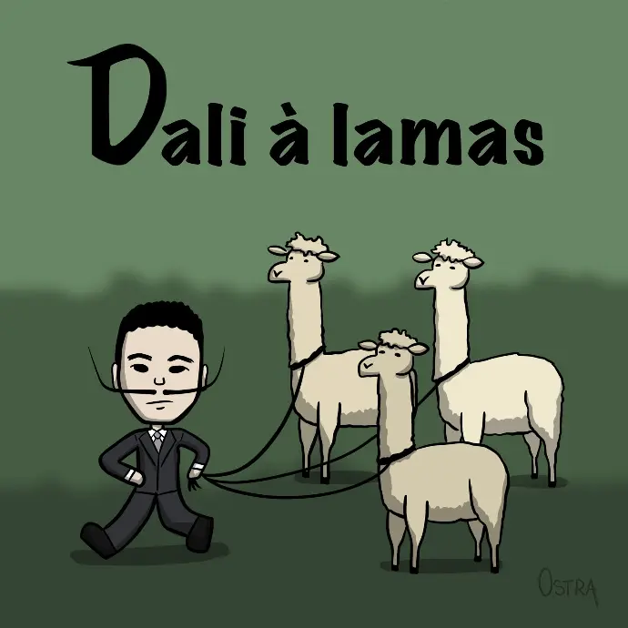 Dali à Lamas
